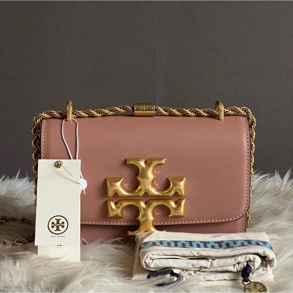 84057 - Tory Burch Eleanor Textured Small Convertible Shoulder Bag - Picture 13 of 14